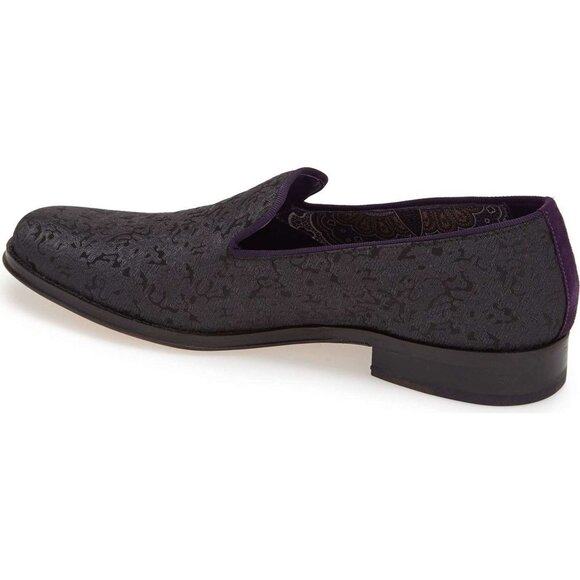 NWOB Robert Graham Moma 2 Paisley Venetian Black Formal Dress Loafer main image 5